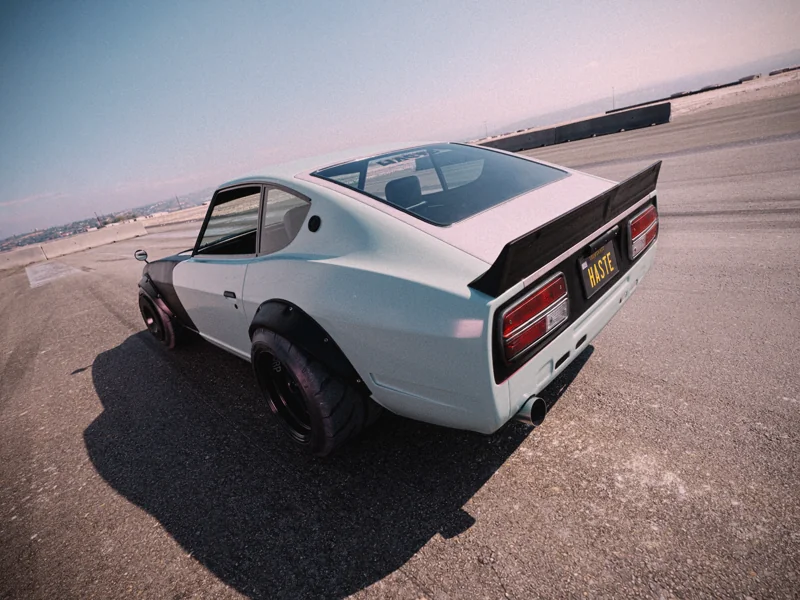 Rear three-quarter view of the Stage One CGI concept.